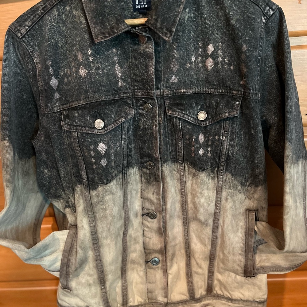 Upcycled women’s jean jacket
